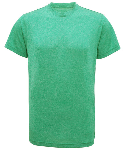 T-shirt de sport respirant Vert chiné