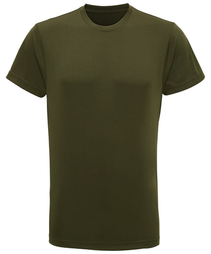 T-shirt de sport respirant Vert olive