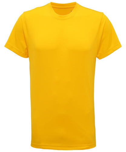 T-shirt de sport respirant Jaune