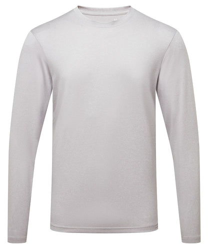 T-shirt de sport manches longues Gris chiné