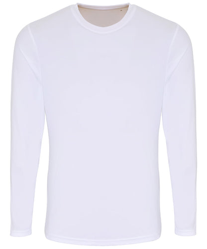 T-shirt de sport manches longues Blanc
