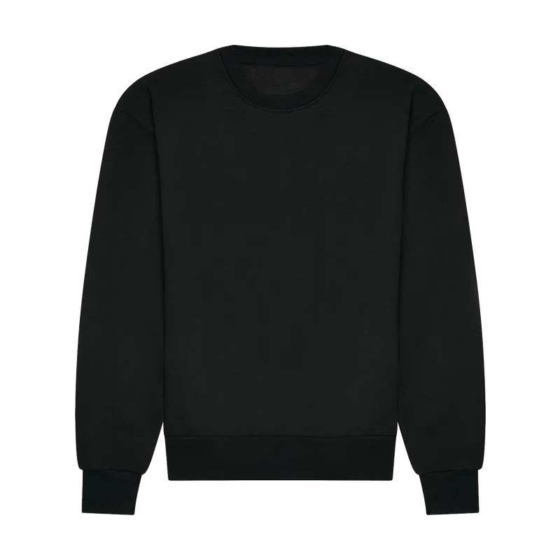 Sweat col rond épais oversize 440 g